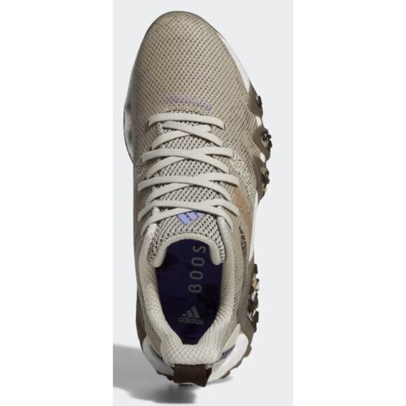 ADIDAS Codechaos 22 Recycled Polyester Spikeless Golf Shoes Bliss Brown Sz US 9 - Picture 2 of 16